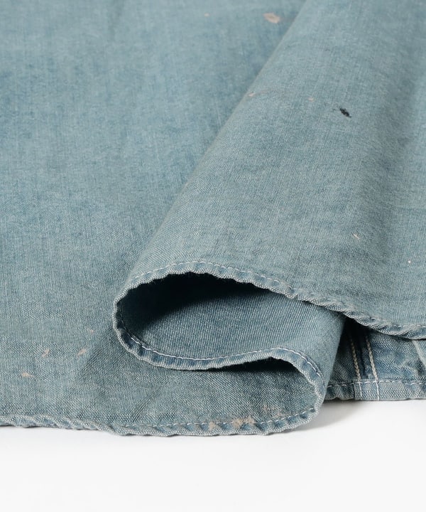 BOW WOW / SOLID BLUE CHAMBRAY SHIRT 洗うほど風合いが増すシャンブレー
