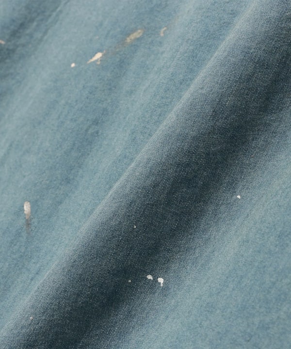 BOW WOW / SOLID BLUE CHAMBRAY SHIRT 軽やかでタフに使えるデイリー素材