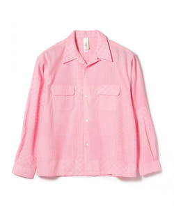 ▲Niche. / Crazy Lace Open Collar Shirts