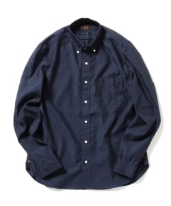 ▲◇BEAMS PLUS / クールマックス(R) リネン ボタンダウン シャツ