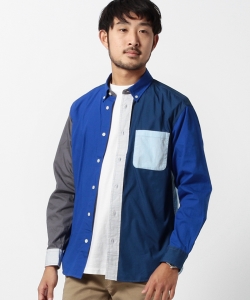 ▲BEAMS / ブロード クレイジー ミニボタンダウンシャツ◇