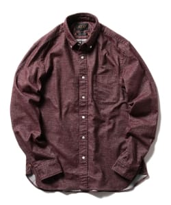 ▲BEAMS PLUS / フランネル ボタンダウンシャツ