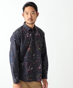 ▲BEAMS / スプラッシュプリント シャツ