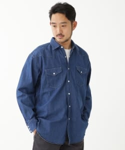 ▲BEAMS / ルーズフィット ウエスタン シャツ