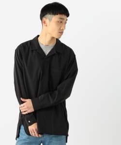 ▲BEAMS / オープンカラー スキッパーシャツ
