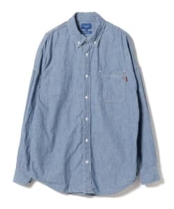 BEAMS JAPAN / シャンブレーボタンダウンシャツ