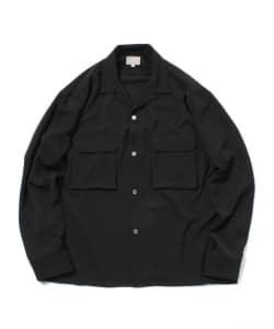 ▲BEAMS / NEW STANDARD ルーズフィット オープンカラーシャツ