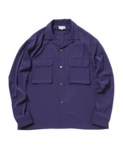 ▲BEAMS / NEW STANDARD ルーズフィット オープンカラーシャツ