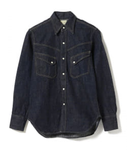 ▲WAREHOUSE & CO. / LONG HORN TYPE DENIM WESTERN SHIRTS Lot 3001
