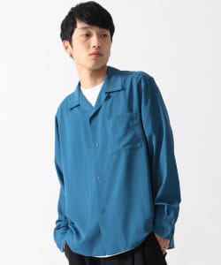 ▲BEAMS / ウォッシャブル オープンカラー シャツ