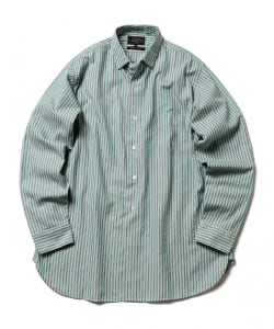 ▲BEAMS PLUS / レギュラーカラー マルチストライプ シャツ
