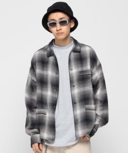 VAPORIZE / Ombre Check Shirt