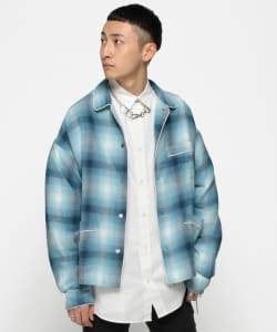 VAPORIZE / Ombre Check Shirt