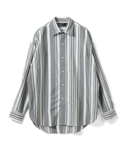 ▲【ショップ限定商品】UNUSED / ストライプ シャツ