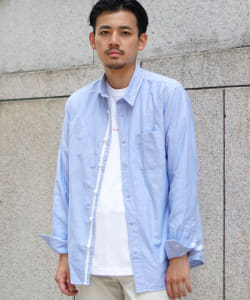 ▲BEAMS / パラシュート ショートスクエアシャツ