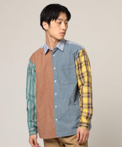 ▲BEAMS / クレイジーパターン ミニレギュラーカラーシャツ