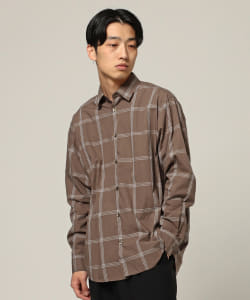 BEAMS / ルーズシルエット チェックシャツ