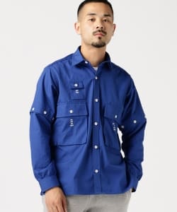 ▲MOUNTAIN RESEARCH × BEAMS PLUS / LUGGAGE WEAR RESEARCH カーゴ シャツ