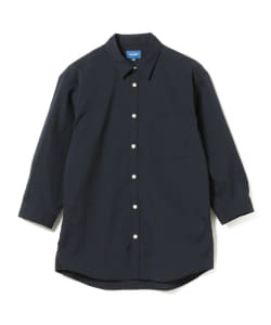 ▲BEAMS / シアサッカー 7分袖シャツ
