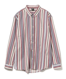 PATTA / Stripe Relaxed ボタンダウン シャツ