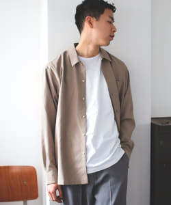 ▲BEAMS / Reflax(R) ルーズフィット シャツ