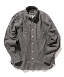▲BEAMS PLUS / フリーフランネル ソリッド ボダンダウンシャツ