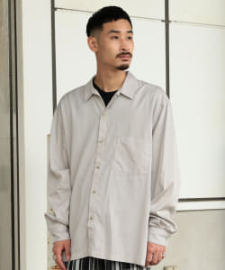 ▲BEAMS / ソリッド ルーズフィット シャツ