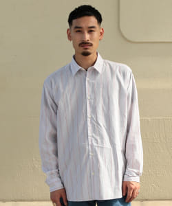 ▲BEAMS / ストライプ ルーズフィット シャツ