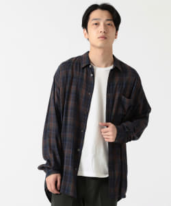 ▲BEAMS / テトロンレーヨン ミニレギュラー イージーシャツ