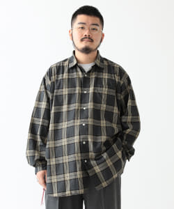 BEAMS JAPAN / ルーズフィット チェックシャツ