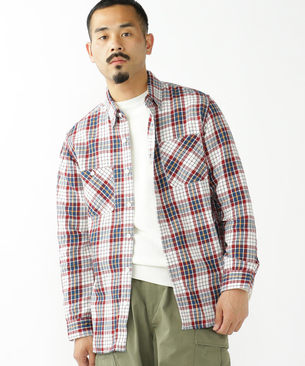 34 割引グレイ系 S 即発送可能 Beams F ビームス チェックフランネルシャツ ドレスシャツ サイズs シャツ メンズグレイ系s Aci Md