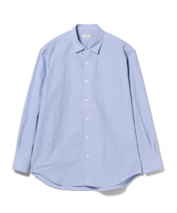 ▲Scye / Cotton Poplin Over Shirt