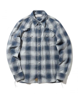 ▲【予約・イベント限定】REMI RELIEF × BEAMS PLUS / 別注 ウエスタン チェック EC
