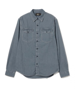 ▲RRL / インディゴ オックスフォード ワークシャツ