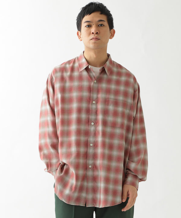 ェック】 シャツ ブラウス BEAMS / オンブレチェック イージーシャツ ZOZOTOWN PayPayモール店 - 通販 - PayPayモール  グレー - shineray.com.br