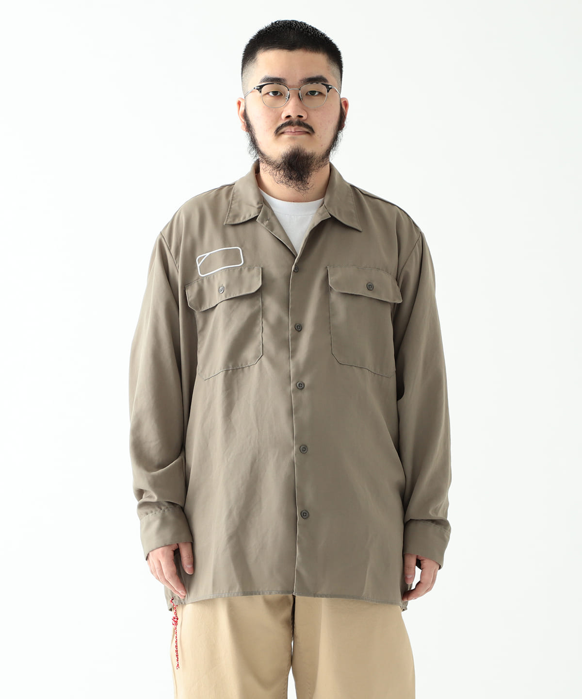 [Outlet] BEAMS JAPAN / Loose fit work shirt