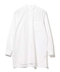 ▲COMOLI / Band Collar Shirt