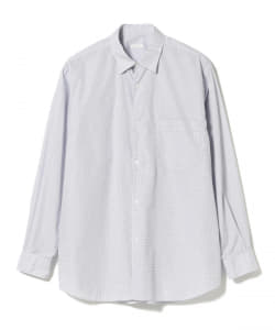 ▲COMOLI / Poplin Long Sleeve Shirt