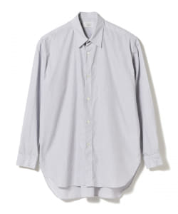 ▲URU / Pin Stripe Regular Collar Shirt
