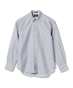 ▲IKE BEHAR / 1302 Stripe Button Down Shirt
