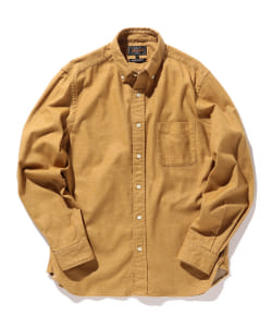 ▲BEAMS PLUS / フリーフランネル ソリッド ボダンダウンシャツ