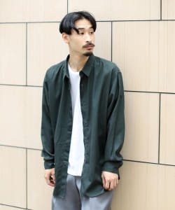 ▲ソリッド イージー ミニレギュラーカラー シャツ