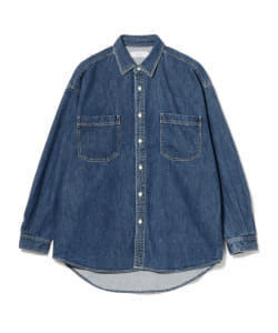Graphpaper / Denim Regular Collar Shirt