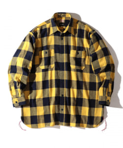 【1/20再値下げ】SUGAR CANE × BEAMS / 別注 Flannel Check Shirt