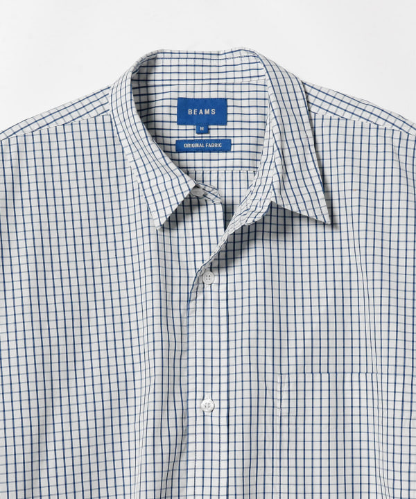 Beams ビームス アウトレット Beams グラフチェック イージーフィット シャツ シャツ ブラウス カジュアルシャツ 通販 Beams