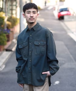 ▲BEAMS / フェード ワーク イージーシャツ