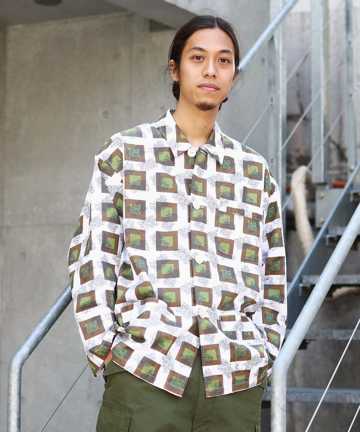 イージー パジャマ シャツ シャツ・ブラウス MEN PAISLEY S イージー パジャマ シャツ シャツ・ブラウス MEN PAISLEY S