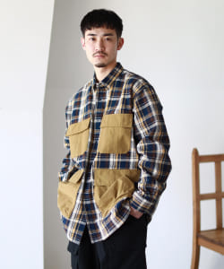 ▲BEAMS / ルーズフィット マウンテンシャツ