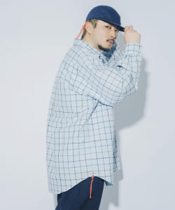 ▲BEAMS JAPAN / ミニレギュラー チェック ルーズ シャツ
