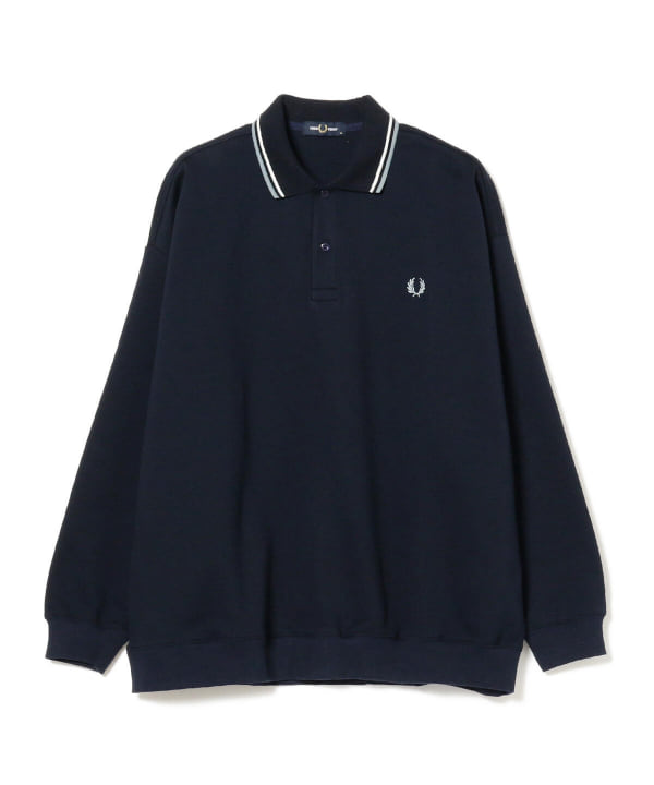 BEAMS（ビームス）FRED PERRY × BEAMS / 別注 Long Sleeve Twin Tipped 